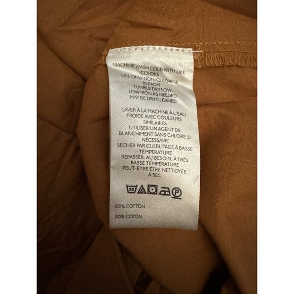 NWT Size XL - Anthropologie 100% Cotton Puff-Sleeve Smocked Blouse (NWT US$ 98) - Picture 8 of 16